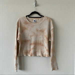 J.o & Co Waffle Crop Thermal Toe Dye